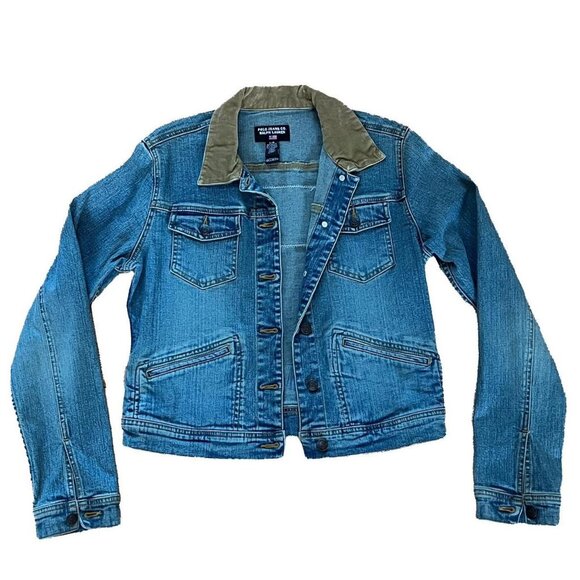 Ralph Lauren Jackets & Blazers - Vintage Ralph Lauren Denim Jacket with Corduroy Collar